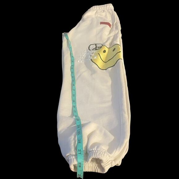 CHNGE Sweatpants Women's Chalk Love Peace - Size XXS - Picture 6 of 15